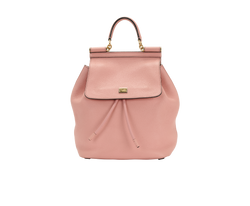 Sicily Backpack, Leather, Pink, 60, S/DB, 3*
